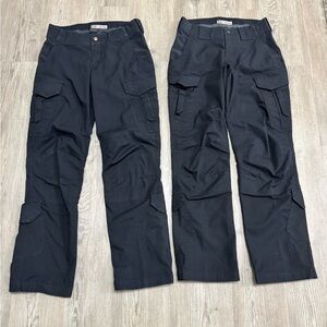 5.11 Tactical Women’s Stryke EMS Ripstop Pants Size 4 Black 2 pairs